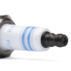 Bujía Delgada Bosch 242230599 de Platino con 1 Electrodo para Amarok, Beetle, Golf, Toledo, Leon, Altea, Audi A1, A3, A4