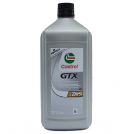 Botella de Aceite Castrol GTX Multigrado Mineral 20W-50 para Motores a Gasolina