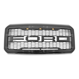 Parrilla con Luz LED Ámbar Auto Magic para F250, F350