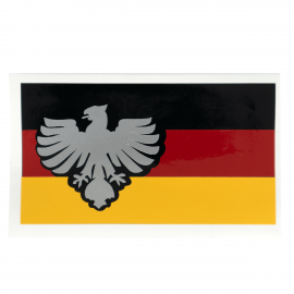 Calcomanía Externa de Vinil con Bandera y Águila de Alemania