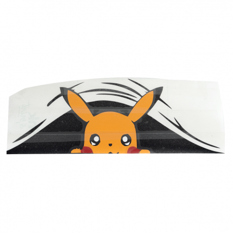 Calcomanía de Vinil con Imágen de Pikachu 