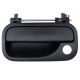 Manija Exterior de Puerta Delantera Izquierda Negra con Hoyo de Llave Original para Chevy C1, C2, C3