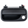 Manija Exterior de Puerta Delantera Izquierda Negra con Hoyo de Llave Original para Chevy C1, C2, C3
