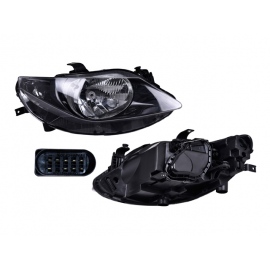 Faro Principal Derecho con Fondo Negro y un As DEPO para Ibiza