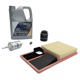 Kit de Afinación con Garrafa de Aceite 5W-30, Filtros y Tornillo de Drenado Pentosin para Vento, Polo