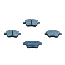 Juego de 4 Balatas Traseras Fritec para Beetle, Bora, Caddy, Eos, Golf, Jetta A4, Jetta Clasico, Tiguan, Leon