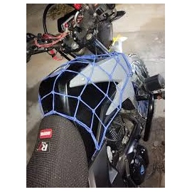 Tensor Tipo Malla de 40x40cm Azul Tunix para Motocicleta