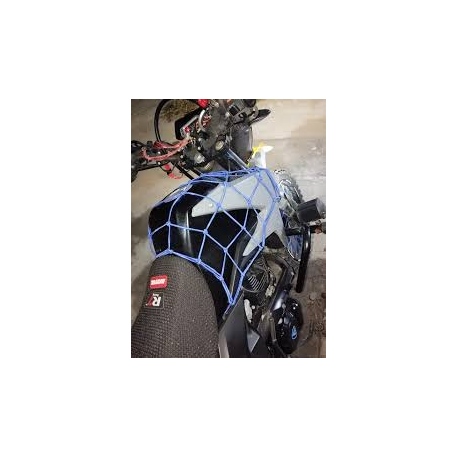 Tensor Tipo Malla de 40x40cm Azul Tunix para Motocicleta