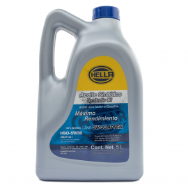 Garrafa de Aceite de Motor Hella Multigrado Sintético SAE 5W-30