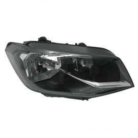 Faro Principal Derecho con Fondo Negro sin Focos Auto Magic para Caddy