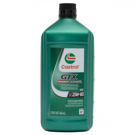 Aceite Multigrado Mineral SAE 25W-60 Castrol GTX para Más de 100,000 Kilómetros