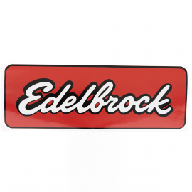 Calcomanía Externa de Vinil con Emblema Edelbrock