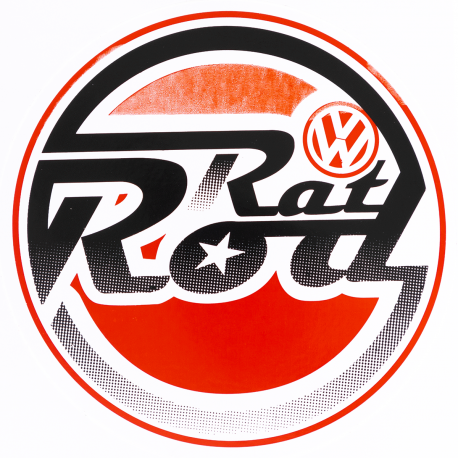 Calcomanía Externa de Vinyl RAT ROD