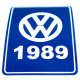 Calcomanía Azul Decorativa VW Generación 1989