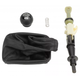 Kit de Palanca de Velocidades Completa con Pomo, Bujes y Funda de Freno de Mano para Chevy