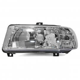Faro Principal Cromado Liso Eléctrico Izquierdo Depo para Derby 6N