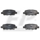 Juego de 4 Balatas Traseras Semi-Metalicas FP para 350z, Altima, Maxima, Murano, Quest, Koleos y Xtrail