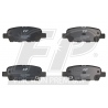 Juego de 4 Balatas Traseras Semi-Metalicas FP para 350z, Altima, Maxima, Murano, Quest, Koleos y Xtrail