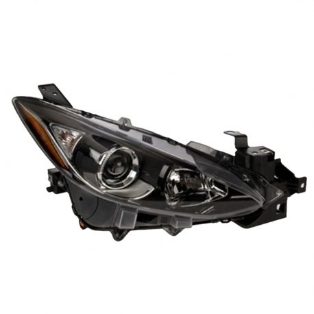 Faro Principal Derecho con Lupa y Luz de Día DEPO para Mazda 3