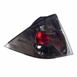 Calavera Izquierda con Fondo Negro DEPO para Ikon, Fiesta Sedán