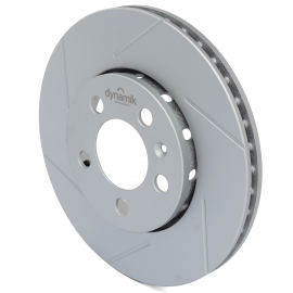 Disco Ventilado y Ranurado Delantero Dynamik para Cordoba, Crossfox, Ibiza, Lupo, Polo, Sportvan, Vento, TT Quattro