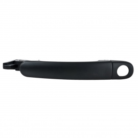 Manija Exterior de Puerta Delantera sin Lado Lisa Negra con Hoyo de Llave para Golf A4 y A5, Jetta A4