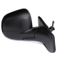 Espejo Lateral Derecho Corrugado con Palanca de Ajuste Manual para Spark Classic, Beat Sedán y Hatchback