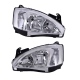Juego de 2 Faros Principales Cromados Depo para Corsa Hatchback, Tornado
