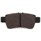 Juego de 4 Balatas Ceramic Specific de Freno de Disco Trasero Fritec para Odyssey