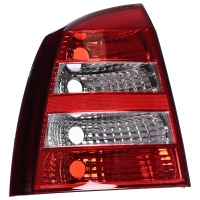 Calavera Izquierda Blanco con Rojo sin Foco DEPO para Astra Sedán