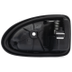Manija Interior Delantero Izquierda Negra HUSHAN para Platina, Clio