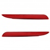Juego de 2 Reflejantes Rojos de Facia Trasera Auto Magic para Mazda 3