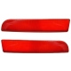 Juego de 2 Reflejantes Rojos de Facia Trasera Auto Magic para Attitude