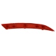 Cuarto Reflejante Izquierdo de Facia Trasera Depo para Gol G6 Hatchback