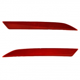 Juego de 2 Cuartos Reflejantes de Facia Trasera Depo para Gol G6 Hatchback