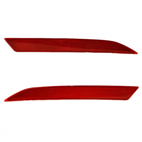 Juego de 2 Cuartos Reflejantes de Facia Trasera Depo para Gol G6 Hatchback