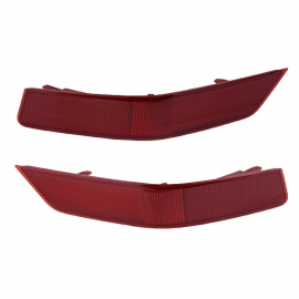 Juego de 2 Cuartos Reflejantes Rojos Traseros Depo para X-Trail