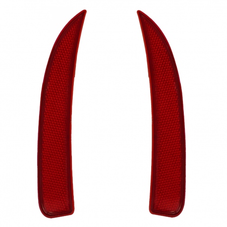 Juego de 2 Reflejantes Rojos de Facia Trasera Versión Nueva Generación Diforza para Spark