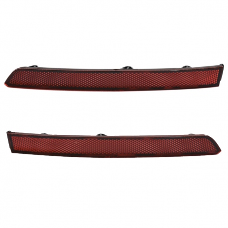 Juego de 2 Reflejantes Rojos Largos Traseros Auto Magic para Tiguan