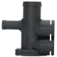 Toma de agua de 2 bulbos y con 2 salidas Bruck para Golf A2 y Jetta A2, GTI y Combi