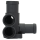 Toma de agua de 2 bulbos y con 2 salidas Bruck para Golf A2 y Jetta A2, GTI y Combi