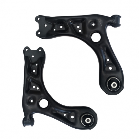 Juego de 2 Horquillas Delanteras con Bujes Bruck para Vento 1.6, Polo 1.6, Ibiza 1.6, 2.0, Audi A1 1.4TSI