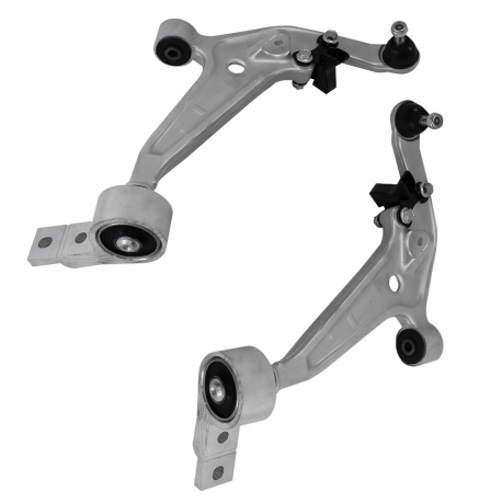 Juego de 2 Horquillas de Aluminio Inferiores con Rótula y Bujes Yokomitsu para X-Trail
