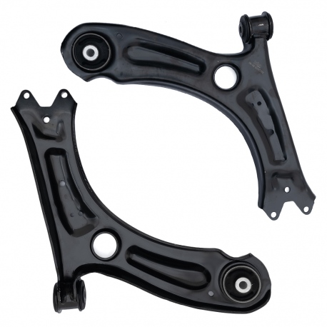 Juego de 2 Horquillas de Suspensión con Bujes Bruck para Jetta A6 2.5, Golf A7 1.4