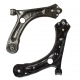 Juego de 2 Horquillas de Suspension Inferior con Rótula y Bujes Bruck para Beetle, Passat NMS