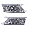 Juego de 2 Faros Principales Cromados Edición Especial Depo para Sentra B14