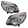 Juego de 2 Faros Principales con Fondo Cromado y Reflejante Ámbar Eagle Eyes para Equinox Ls, Lt