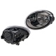 Faro Principal con Fondo Negro y Motor Eléctrico Izquierdo Depo para Beetle