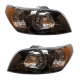 Juego de 2 Faros Principales con Mica de Acrílico y Fondo Oscuro Auto Magic para Aveo