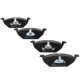 Juego De Balatas Delanteras Ceramicas Fritec Para Toledo, Ibiza, Altea, Beetle, Jetta, Golf, Clasico, Virtus
